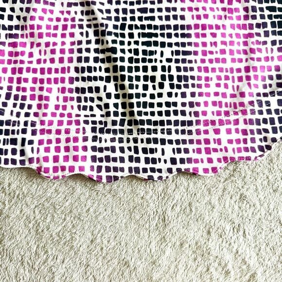 NWOT JoFit Women's Scallop Hem V-Neck Active Athletic Collared Polo - Picture 5 of 10